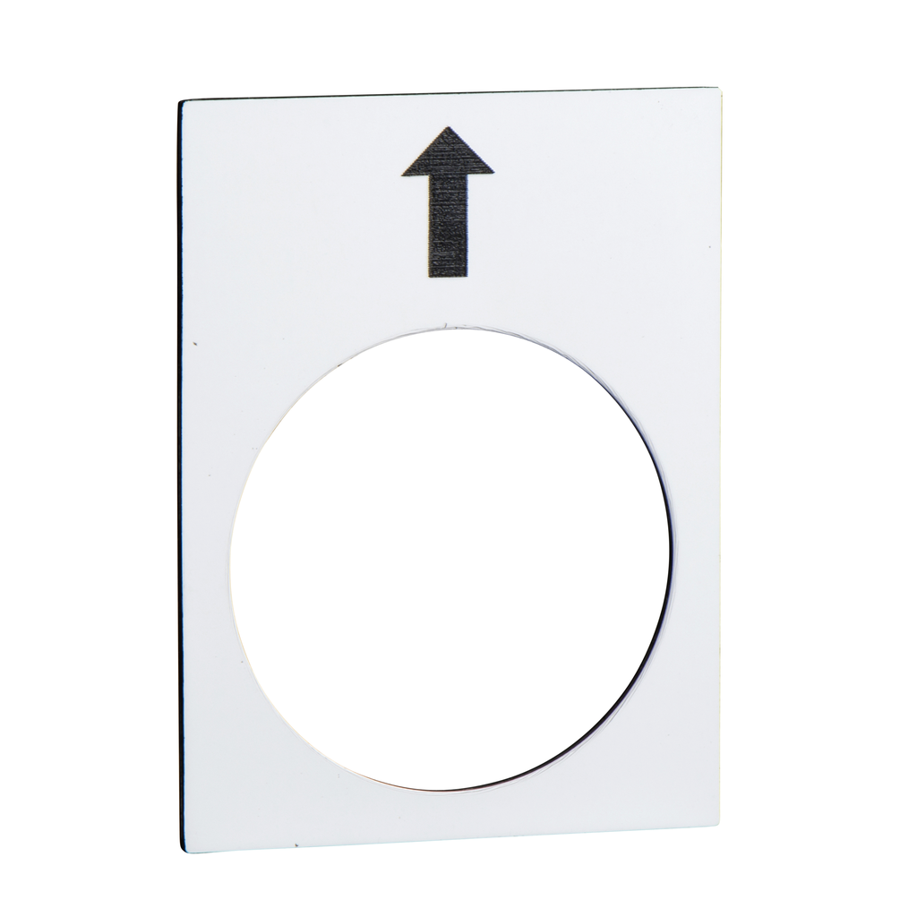 ZB2BY4951 - leyenda - 30 x 40 mm - blanco - subir, lento