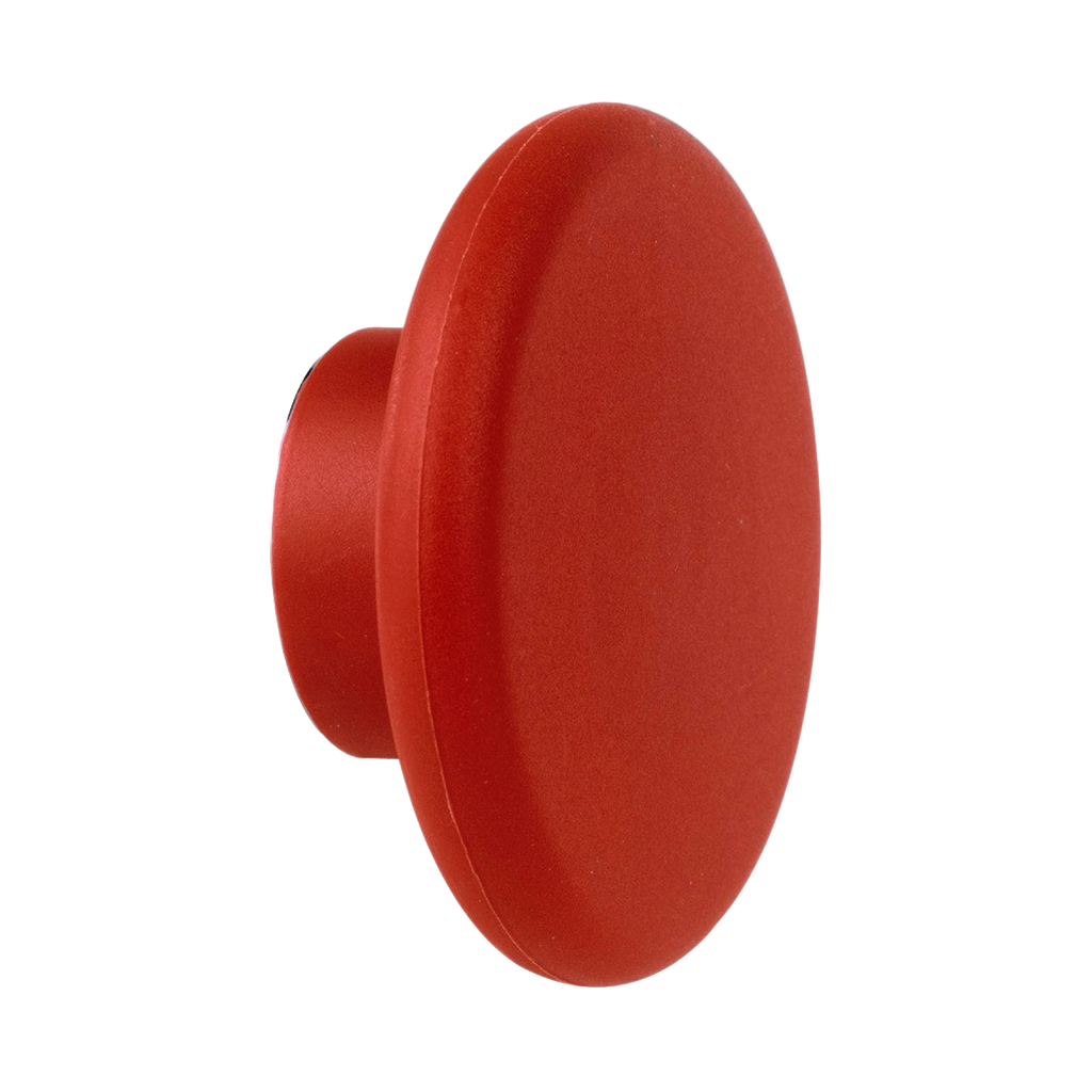 9001K93R - Mushroom button, Harmony 9001K, Harmony 9001SK, screw-on plastic, red, 57mm, for push-button