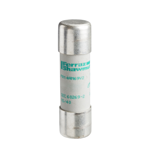 DF2EA25 - NFC cartridge fuses, TeSys GS, cylindrical 14mm x 51mm, fuse type aM, 500VAC, 25A, without striker