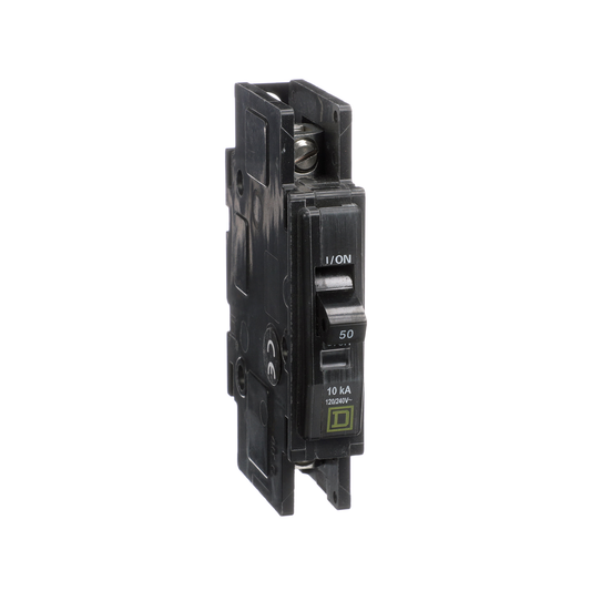 QOU150 - Mini circuit breaker, QOU, 50A, 1 pole, 120/240 VAC, 10kA