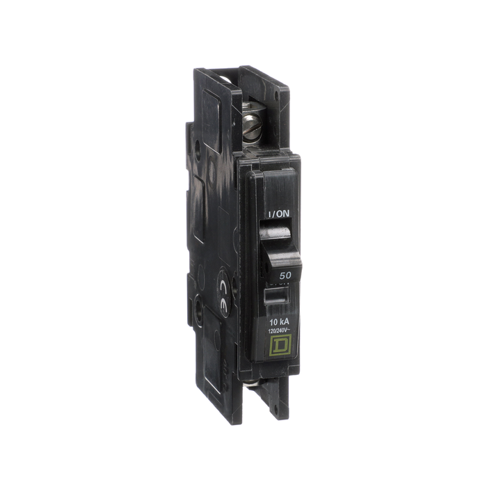 QOU150 - Mini circuit breaker, QOU, 50A, 1 pole, 120/240 VAC, 10kA