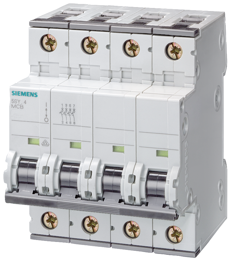 5SY4601-5 - SOPORTE 5SY4 3P+N 480V 1A 5K DISPARO EN A