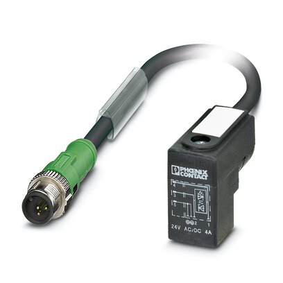 1435593 - SAC-3P-MS/ 0,6-PUR/CI-1L-Z SCO - Cable sensor/actuador