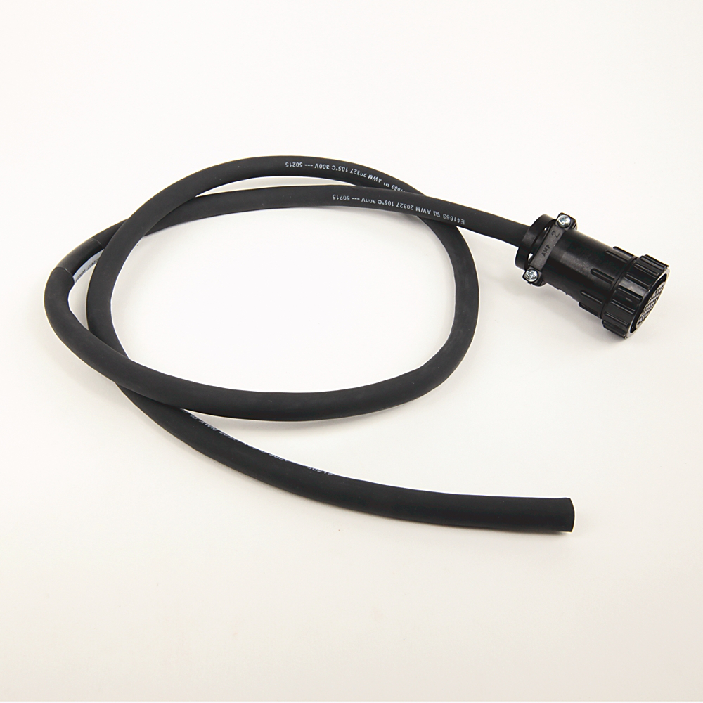 2090-CFBM6DF-CBAA01 - Cable,Feedback,M-Circ. Plastic,D-Flying Lead,ABS CB,Std,1M