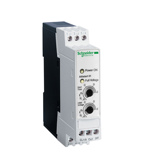 ATS01N103FT - Arrancador suave para motor asíncrono, Altistart 01, ATS01, 3 A, 110 a 480 V, 0,55 a 1,1 kW