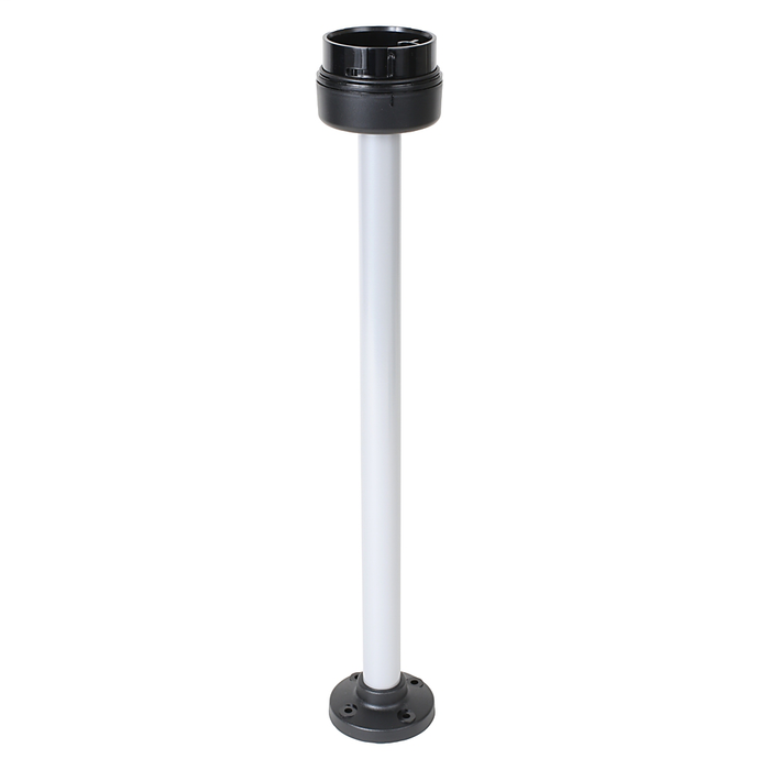 856T-BMAP40 - 856T 70 mm Bases - Mounting Adapaters, Black Housing, 40cm Aluminum Pole Mount, No Cap