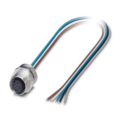 1548024 - SACC-E-M12FS-5CON-PG9/1,0 - Device connector front mounting