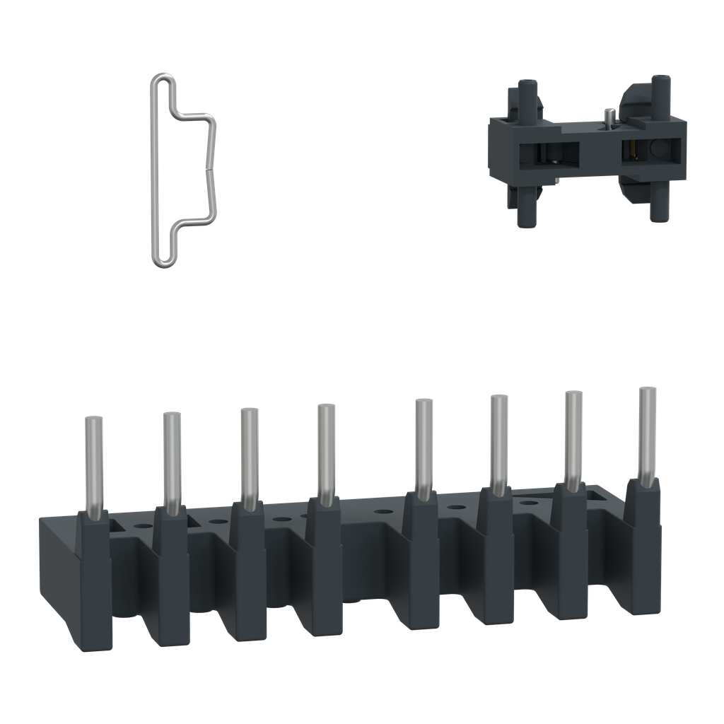 LADT9R1 - Kit para montaje de contactores de conmutación 4P, LC1DT20-DT40 con terminales de tornillo, sin enclavamiento eléctrico