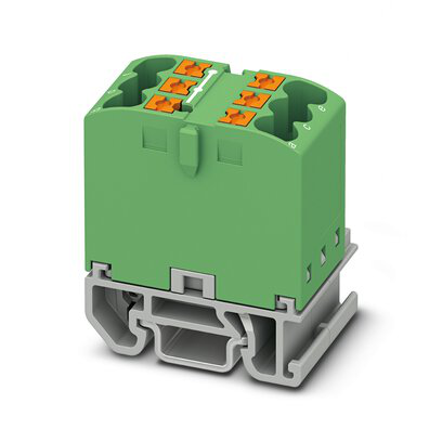 3274108 - PTFIX 6X2,5-NS15A GN - Bloque de distribución