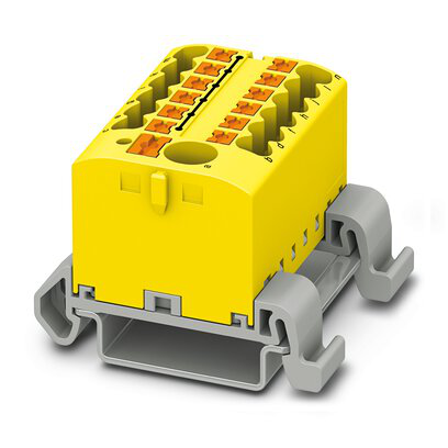 3273226 - PTFIX 6/12X2,5-NS35A YE - Distribution block