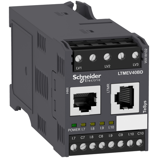 LTMEV40BD - Módulo de extensión, TeSys T, 4 entradas, 24 VCC, para controlador LTMR