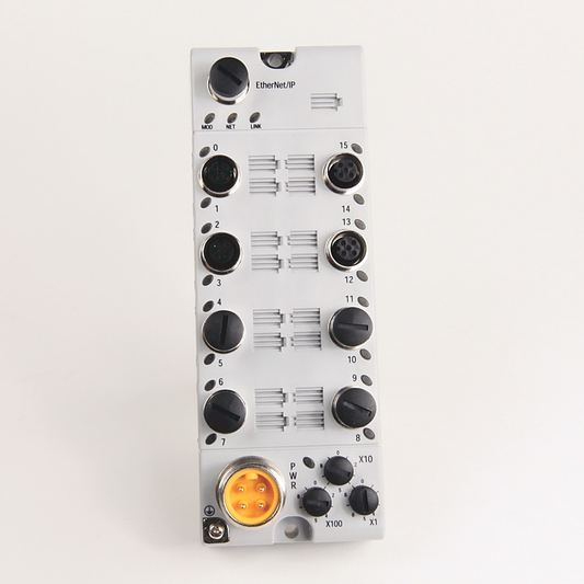 1732E-OB16M12DR - 1732 ArmorBlock EtherNet/IP, EtherNet/IP, Output Module, 16 Source Outputs, Dual-Port, With Diagnostics, DC Micro (M12), Without CIP SYNC Input, With Diagnositcs, Dual Port