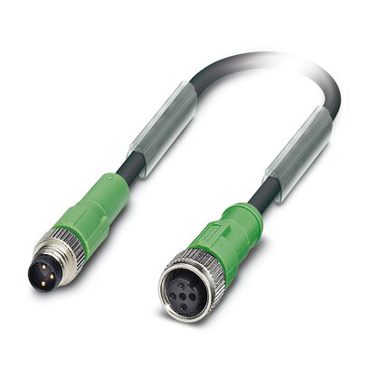 SAC-3P-M 8MS/1,5-PUR/M12FS - Cable sensor/actuador