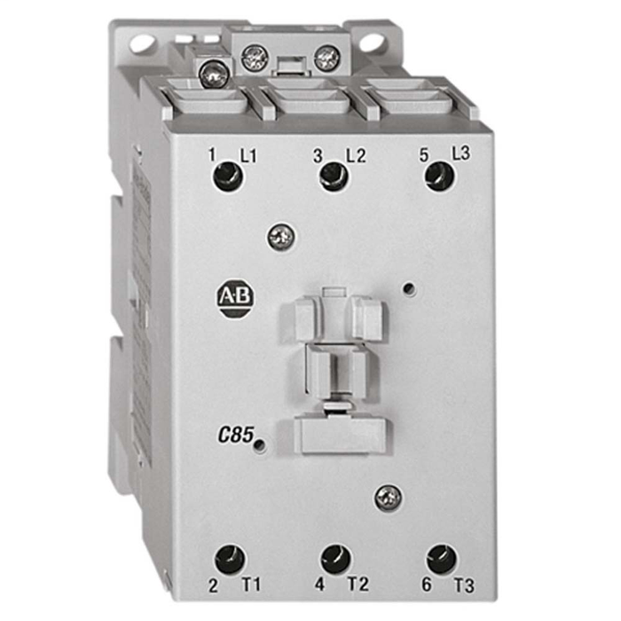 100-C72F10 - 100-C IEC Contactor, 220-230V 50Hz, Screw Terminals, Line Side, 72A, 1 N.O. 0 N.C. Auxiliary Contact Configuration, Single Pack