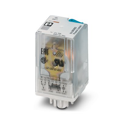 2903693 - REL-OR3/LDP-24DC/3X21 - Relé simple