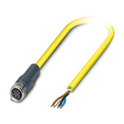 1406239 - SAC-4P- 5,0-542/M8 FS BK - Sensor/actuator cable