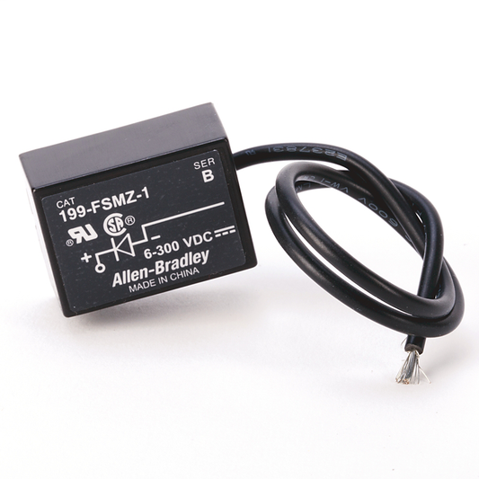 199-FSMZ-1 - 700-P Accesorios para relés de control industrial, supresor de sobretensiones, tipo diodo (montado en bobina), 6-300 V CC
