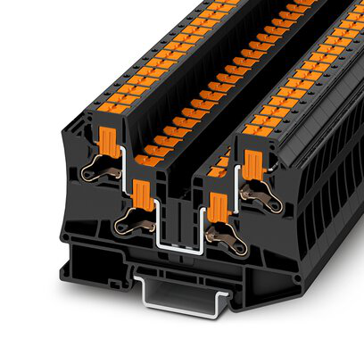 1291928 - PTV 6-QUATTRO BK - Bloque de terminales de paso