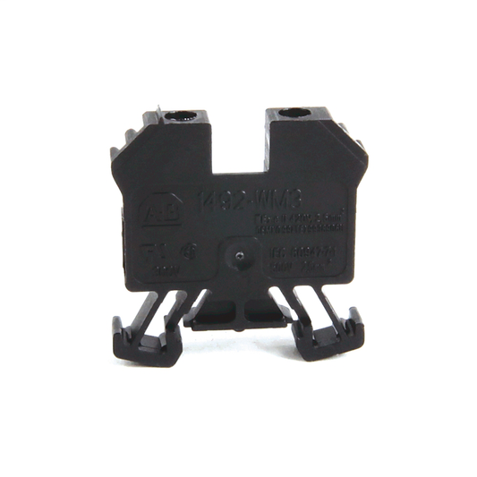 1492-WM3-B - Bloque de terminales IEC 1492-W, minibloque de paso de un circuito, 2,5 mm (calibre 24 AWG - calibre 12 AWG), paso estándar, azul