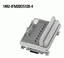1492-IFM20DS120-4 - 20-Point Isolated Digital IFM, 120V AC LED Indicators, 4 Terminals per Output, , , Digital Interface Module