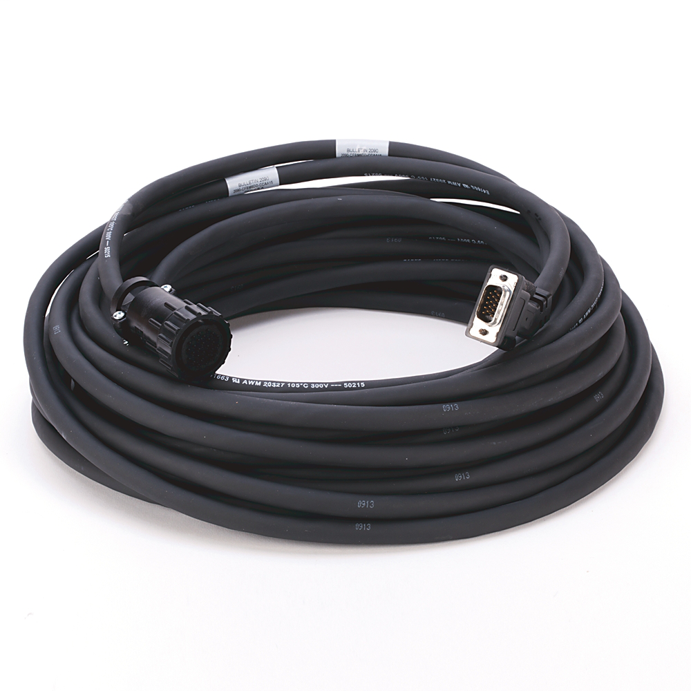 2090-CFBM6DD-CCAA15 - Cable,Feedback,M-Circ. Plastic,D-DB15,INCR CC,Std,15M