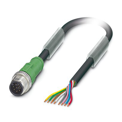 SAC-8P-M12MS/ 1,5-PUR - Cable sensor/actuador