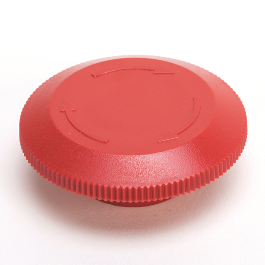 800T-N307A - 800T and 800H Accessories, Non-Illum. Push-Pull/Twist Jumbo Cap, Red