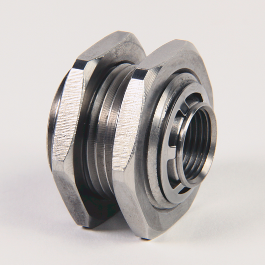 871A-BXS12 - Spring Return Mounting Bracket, Stainless Steel, 12mm Diameter, M22 X 1.5 Thread Size