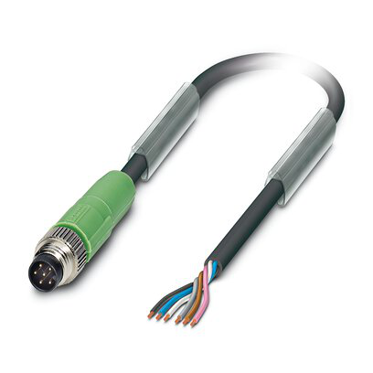 1522121 - SAC-6P-M 8MS/10,0-PUR - Sensor/actuator cable