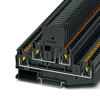 3211901 - PTTB 4-HESILED 250-EX (5X20) - Bloque de terminales modular para fusibles
