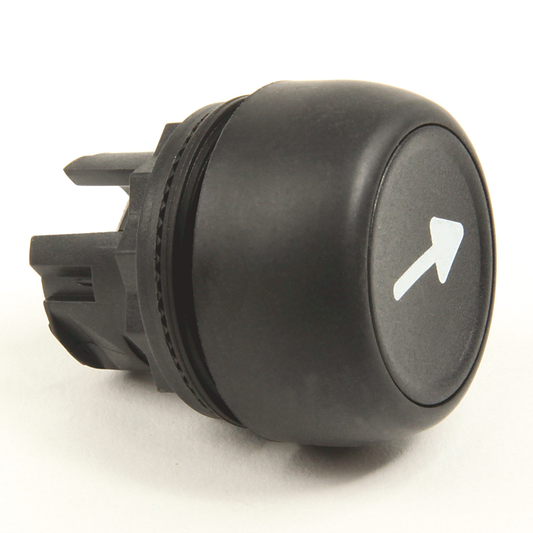 800FP-CA2U244 - 800FC - Plastic, 1-Speed, Single Arrow, Black, Vertical: Black / REVERSE or White / FORWARD