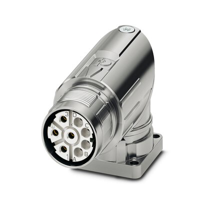 1628490 - M23-7ES198AA500S - Conector de dispositivo de montaje frontal