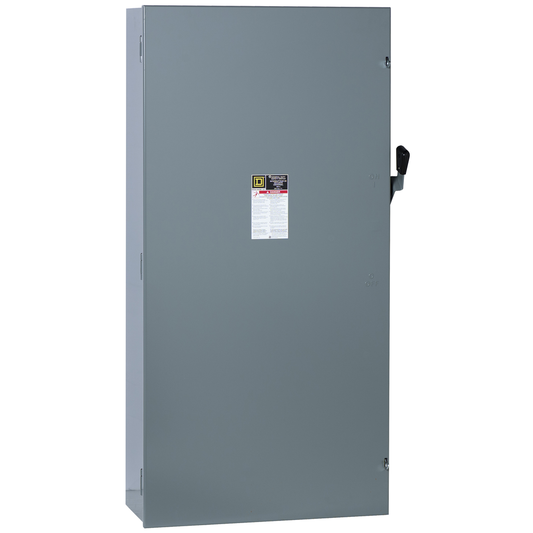 GDJK600 - Base de carga de fusibles, interruptor de seguridad, fusibles J, series E1, E3, 600 A