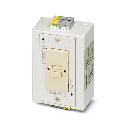 5602192 - EM-DUO120/20/GFI/AUX/NO - Socket