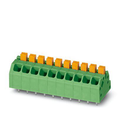 1076857 - SPTAF 1/ 2-3,5-EL MC YE/BK - Bloque de terminales para PCB