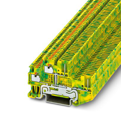 3212455 - PTTB 1,5/S/2P-PE - Bloque de terminales de doble nivel para conductor de protección