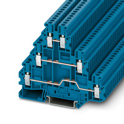 3002389 - UT 2,5-3L BU - Multi-level terminal block