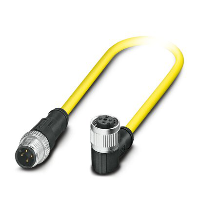 1424893 - SAC-4P-M12MS/ 1,5-547/M12FR BK - Sensor/actuator cable