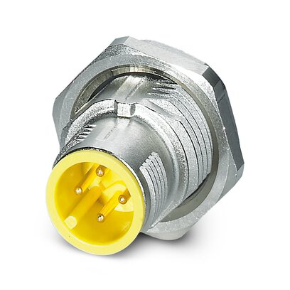 1239851 - SACC-DSI-MS-4CON-L180/SH YEX - Device connector, rear mounting (Qty. 20)