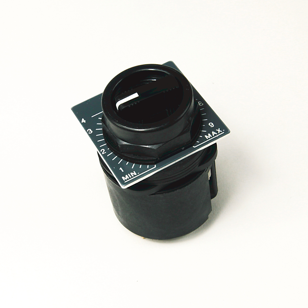 800H-N102 - Potenciómetro de 30,5 mm tipo 4/4X, sin elemento resistivo