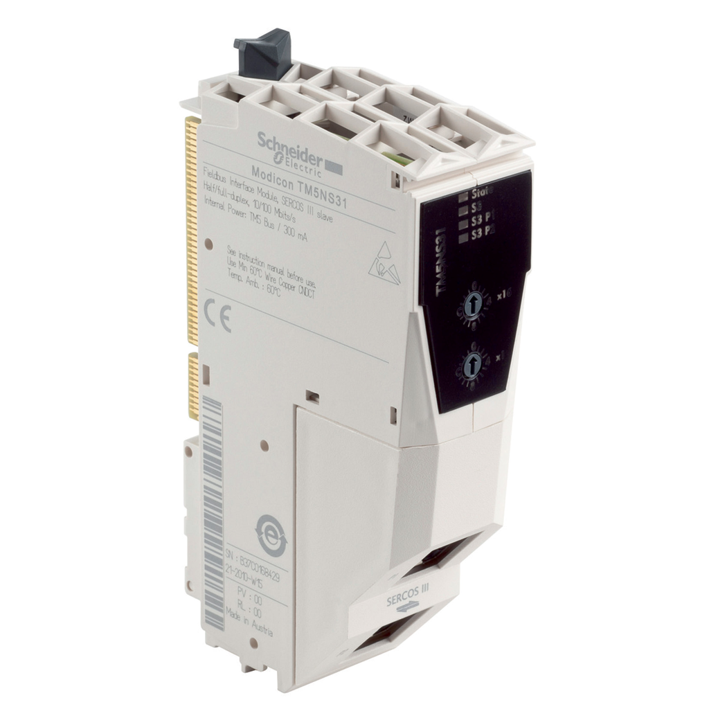 TM5NS31 - Módulo de comunicación, Modicon TM5, interfaz de bus de campo, Sercos 3