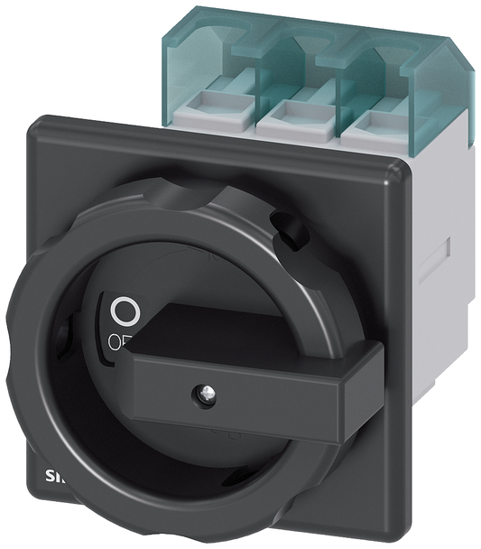 3LD2555-0TK51 - DISCO SW 63A ROT HDL 1 ORIFICIO NEGRO 3P