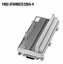 1492-IFM40DS120A-4 - 40-Point Isolated Digital IFM, 120V AC LED Indicators, 4 Terminals per Input, , , Digital Interface Module