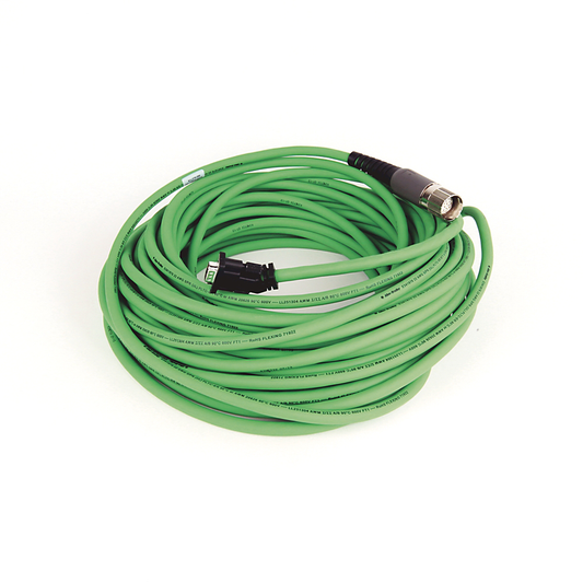 2090-CFBM7DD-CEAF25 - SpeedTEC Cable, Motor Feedback Only, SpeedTec DIN Connector, Drive-end, D-sub, SIN/COS High-Resolution/Resolver Encoder Type, Continuous-Flex, 25 Meters