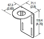 60-2513 Right Angle (90 Degree) Mounting Bracket