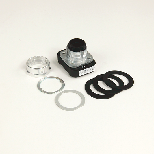 800T-FXNS00X - 30.5mm Type 4/13 3 Pos Push-Pull PB-Illum., OUT/CNTR/IN-Mom/Maint/Mom, No Color, Mushrm Hd, No Contacts