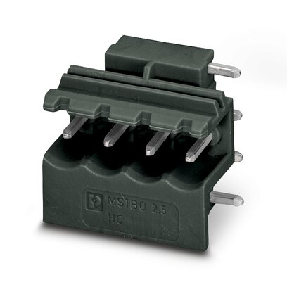 1107237 - MSTBO 2,5/ 4-G1R BK CD:1,4 - Conector de PCB