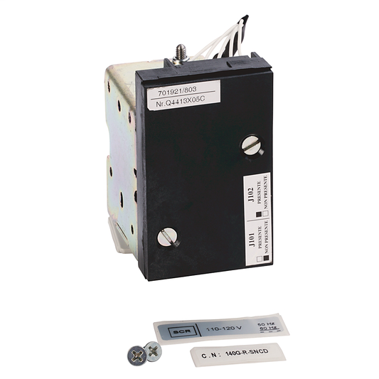 140G-R-SNCA - Bastidor R, Cierre de derivación (SNC), 220-230 V CA/CC