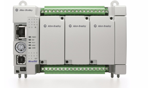 2080-LC50-24QWB - Micro850 Controller, 14-24V DC/V AC Input, 10-Relay Output Controller