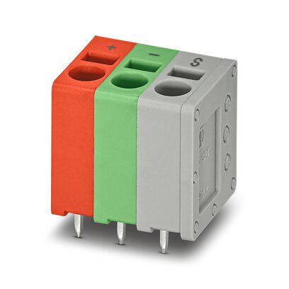 1161105 - SPT 2,5/ 3-V-5,0 EX MCRDGNGYBD - Bloque de terminales para PCB